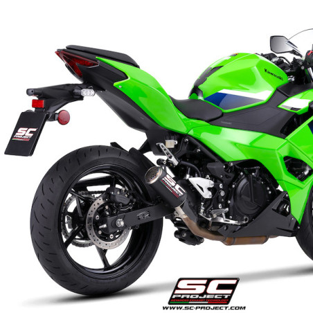 Silencieux SC Project CR-T Carbone K45B-36CR Kawasaki Ninja 500 (2024-2026) | Moto Shop 35