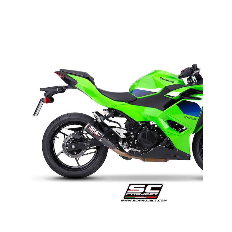 Silencieux SC Project CR-T Carbone K45B-36CR Kawasaki Ninja 500 (2024-2026) | Moto Shop 35