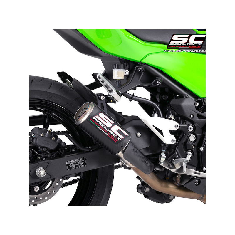 Silencieux SC Project CR-T Carbone K45B-36CR Kawasaki Ninja 500 (2024-2026) | Moto Shop 35