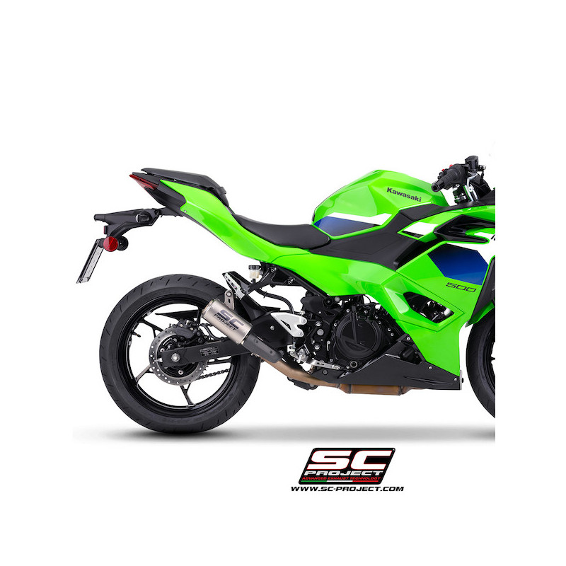 Silencieux SC Project CR-T Titane K45B-36TR Kawasaki Ninja 500 (2024-2026) | Moto Shop 35