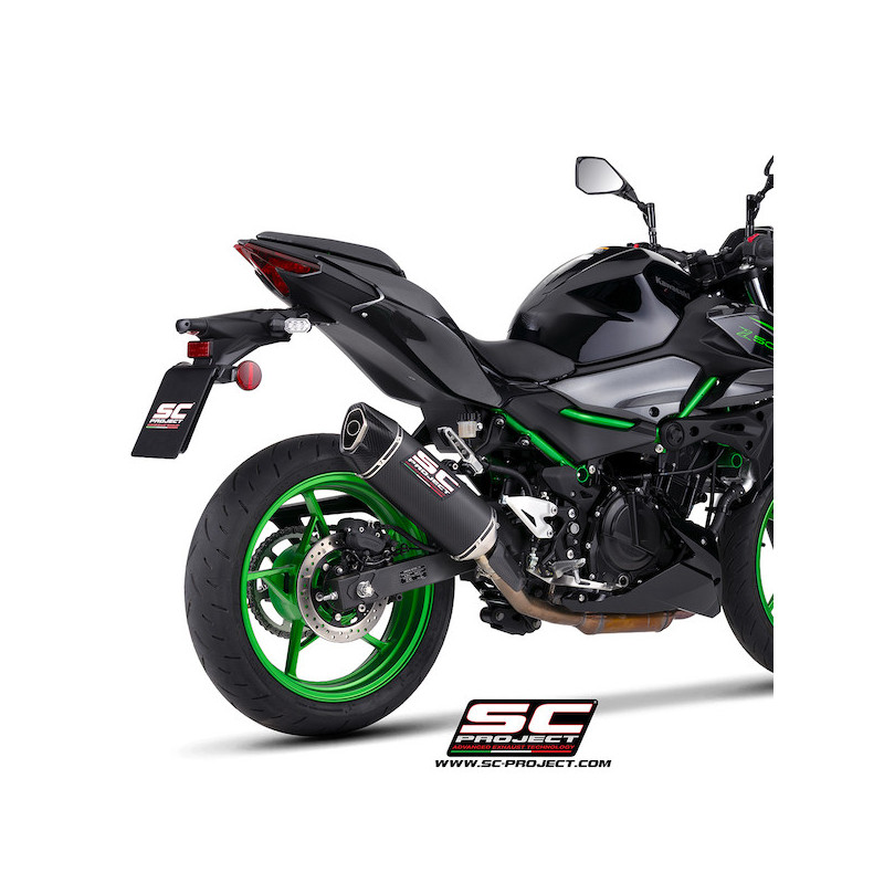 Silencieux SC Project SC1-X Carbone K45A-181C Kawasaki Z500 (2024-2026) | Moto Shop 35