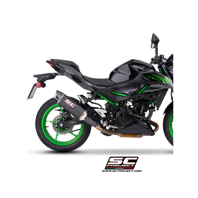Silencieux SC Project SC1-X Carbone K45A-181C Kawasaki Z500 (2024-2026) | Moto Shop 35