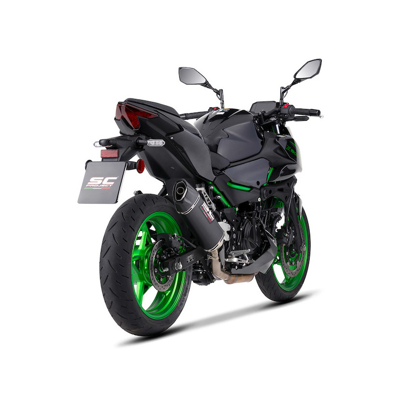 Silencieux SC Project SC1-X Carbone K45A-181C Kawasaki Z500 (2024-2026) | Moto Shop 35