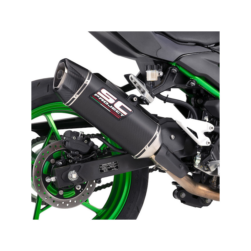 Silencieux SC Project SC1-X Carbone K45A-181C Kawasaki Z500 (2024-2026) | Moto Shop 35