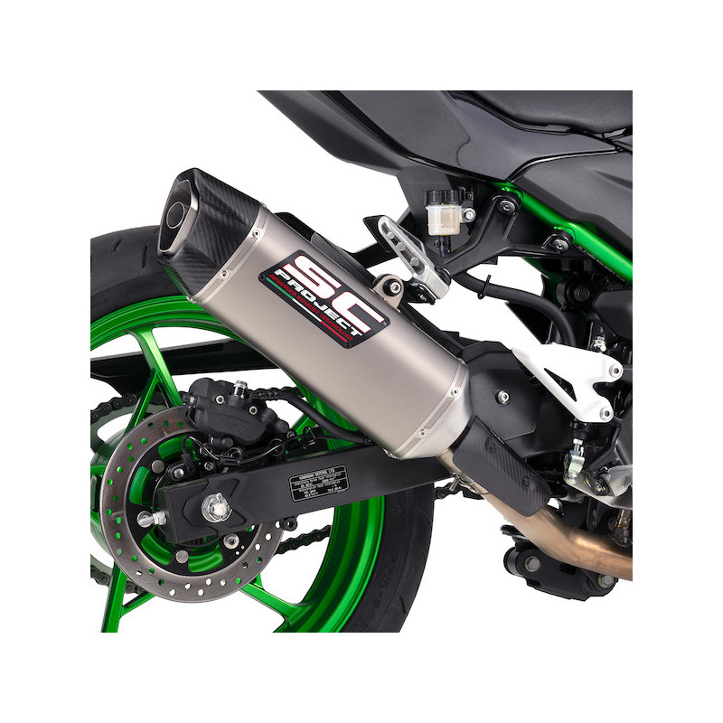 Silencieux SC Project SC1-X Titane K45A-181T Kawasaki Z500 (2024-2026) | Moto Shop 35