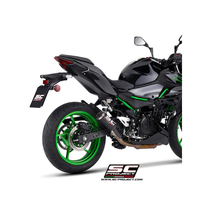 Silencieux SC Project CR-T Carbone K45A-36CR Kawasaki Z500 (2024-2026) | Moto Shop 35