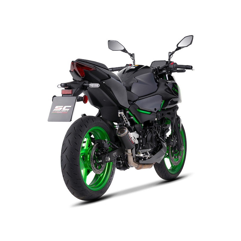 Silencieux SC Project CR-T Carbone K45A-36CR Kawasaki Z500 (2024-2026) | Moto Shop 35