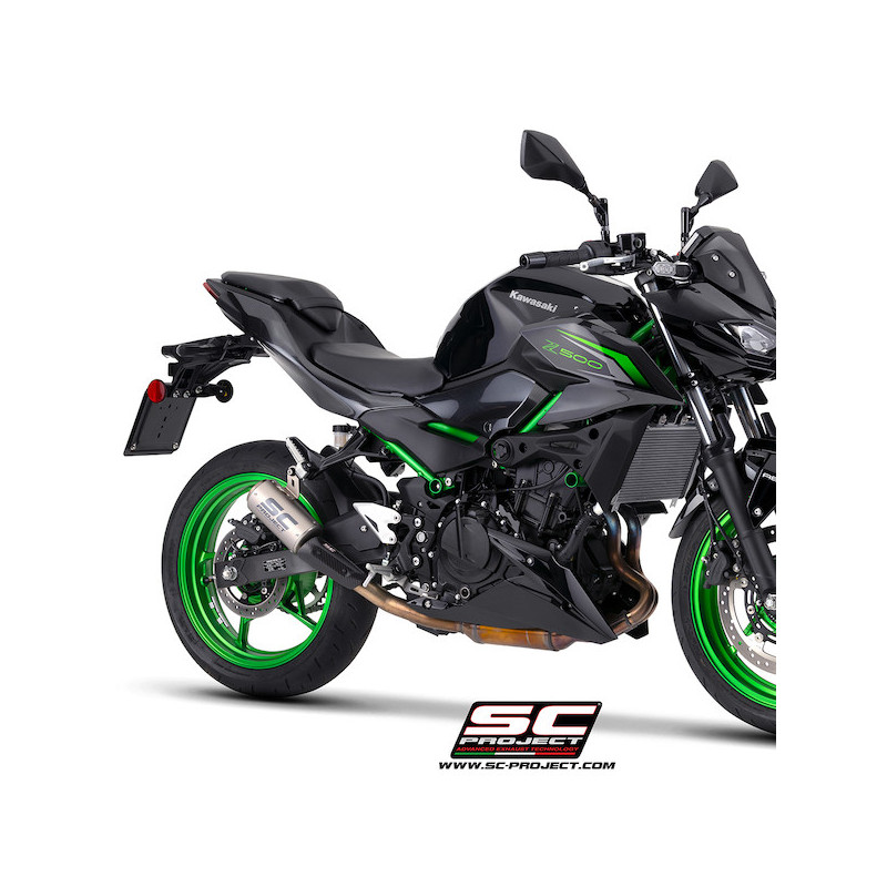 Silencieux SC Project CR-T Titane K45A-36TR Kawasaki Z500 (2024-2026) | Moto Shop 35