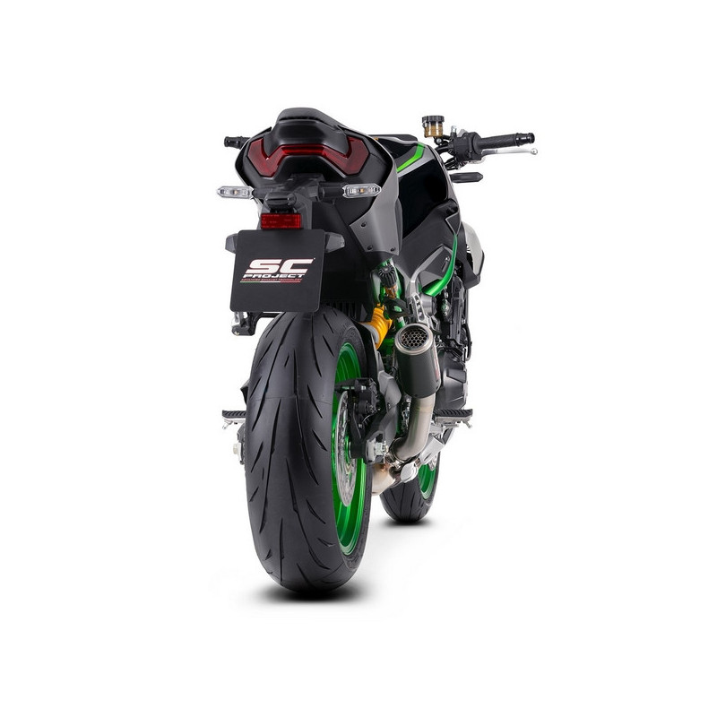 Silencieux SC Project CR-T Carbone (+ protection talon) K43A-T36CRP Kawasaki Z900 (2025-2026) | Moto Shop 35