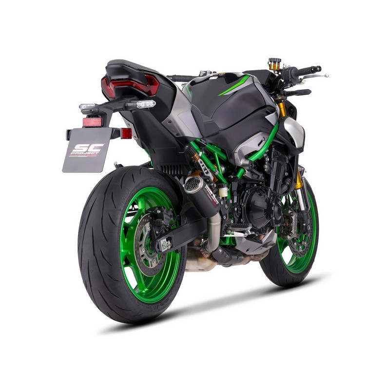 Silencieux SC Project CR-T Carbone (+ protection talon) K43A-T36CRP Kawasaki Z900 (2025-2026) | Moto Shop 35