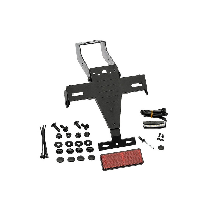Support de plaque Puig 22378N Kawasaki Ninja 1100SX (+SE) (2025-2026) | Réf. 22378N