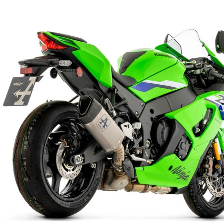 Silencieux Arrow Pista Aluminium noir 77517PAKN Kawasaki Ninja ZX-10R (2026)