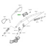 Pontet supérieur de guidon Kawasaki Z900 (2025-2026) | Réf. 46012043218R