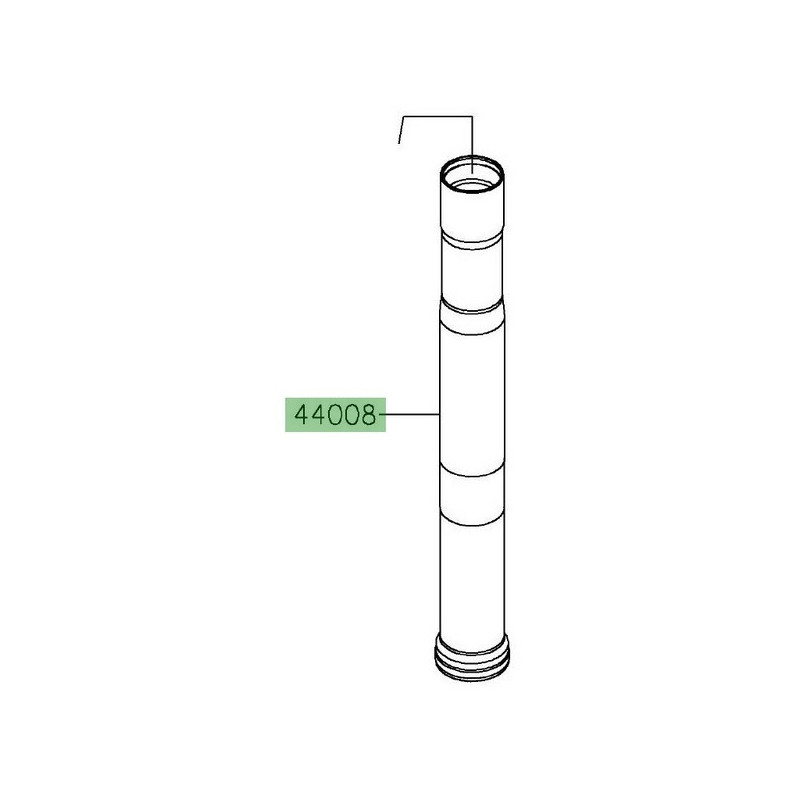 Fourreau de fourche Kawasaki Z900 SE (2022-2026) | Réf. 440080101