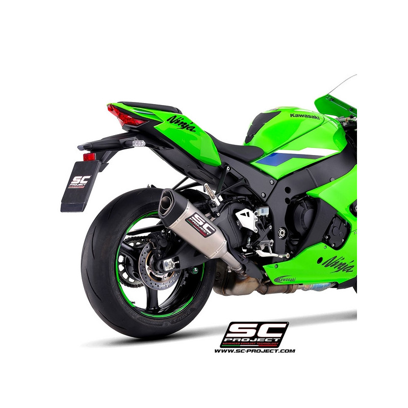 Silencieux SC Project SC1-R Titane Kawasaki Ninja ZX-10R (2026) | Réf. K47A-T90T