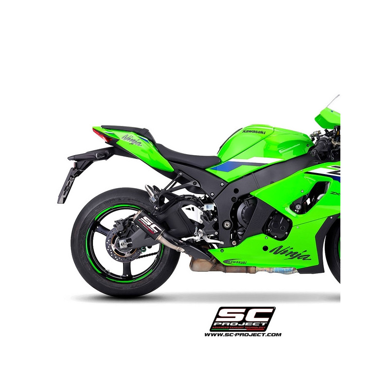 Silencieux SC Project CR-T Carbone Kawasaki Ninja ZX-10R (2026) | Réf. K47A-T36C