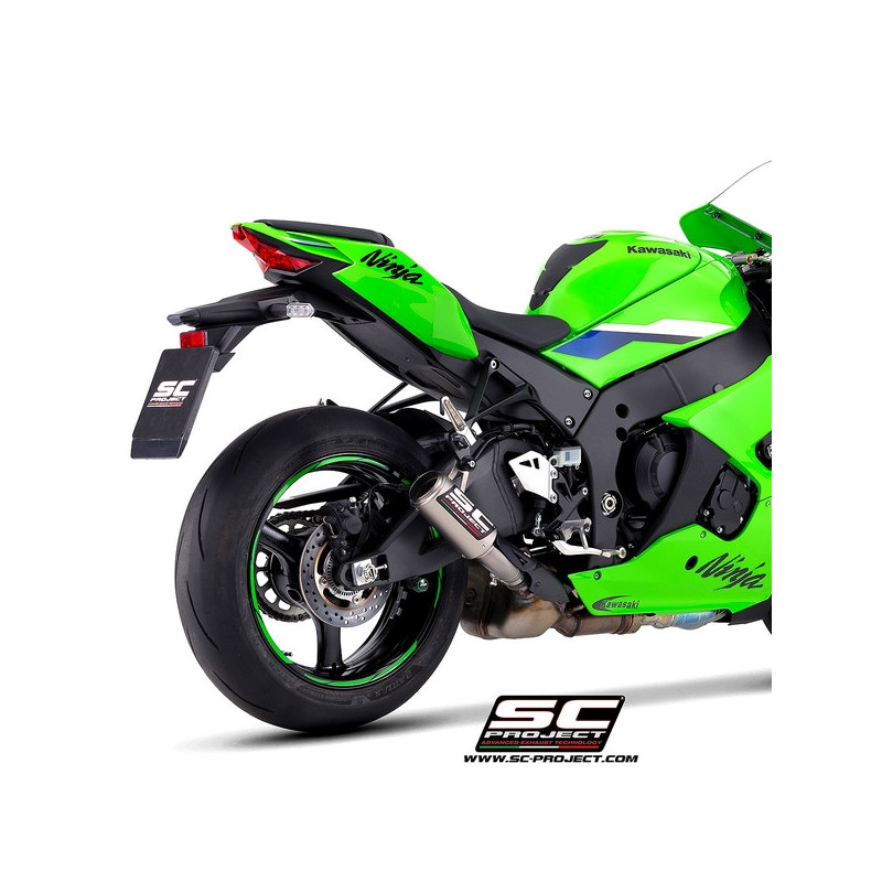 Silencieux SC Project CR-T Titane Kawasaki Ninja ZX-10R (2026) | Réf. K47A-T36T