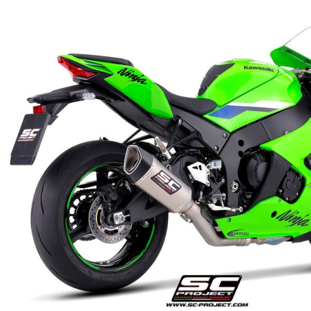 Silencieux SC Project SC1-R 250mm "décata" Titane Kawasaki Ninja ZX-10R (2026) | Réf. K47A-DET91T