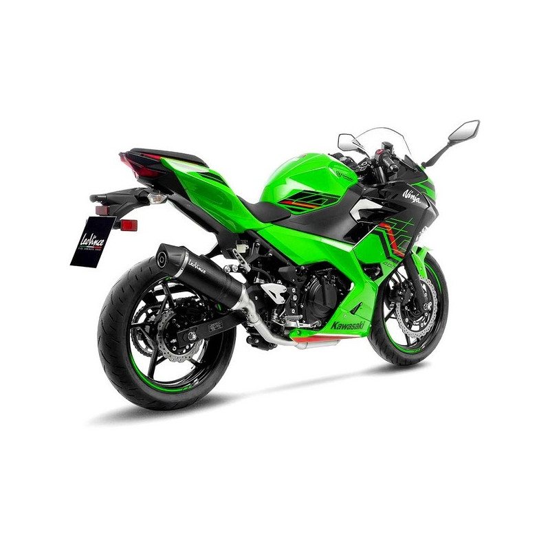 Silencieux LeoVince LV One Evo Carbone Kawasaki Ninja 400 (2019-2023) | Réf. 14260E