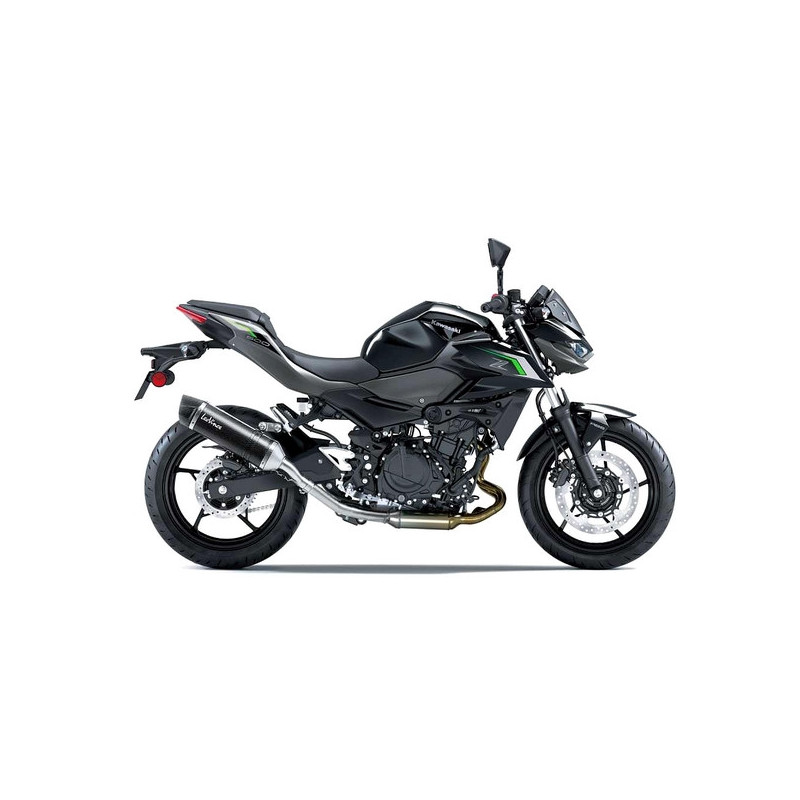 Silencieux LeoVince LV One Evo Carbone Kawasaki Z500 (+SE) (2024-2026) | Réf. 14260E