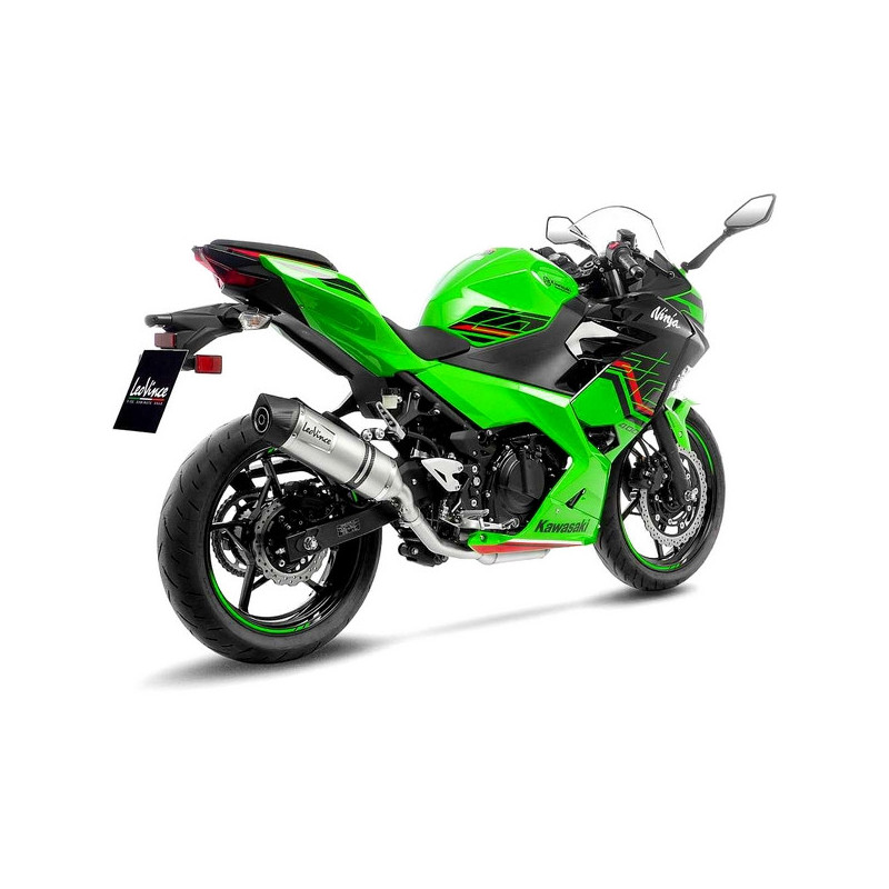 Silencieux LeoVince LV One Evo Inox Kawasaki Ninja 400 (2018-2023) | Réf. 14259E