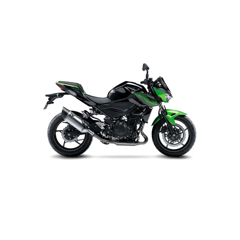 Silencieux LeoVince LV-14R Inox Kawasaki Z400 (2019-2023) | Réf. 15607