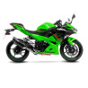 Silencieux LeoVince LV-14R Inox Black Edition Kawasaki Ninja 400 (2018-2023) | Réf. 15607B