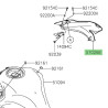 Écope de réservoir droite Kawasaki Z900 A2, Full ou SE (2025-2026) | Moto Shop 35