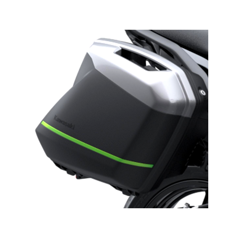 Jeu de liserés verts 99994042351PA valises 2x28 litres Kawasaki Versys 650 (2026)