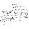 Entourage de feux arrière 360430007 Kawasaki Z900 (2025-2026) | Moto Shop 35
