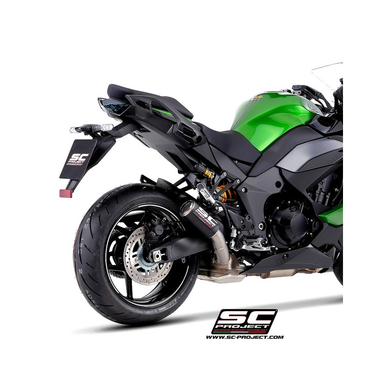 Silencieux SC Project CR-T Carbone K48A-T36CR Kawasaki Ninja 1100SX (2025-2026) | Moto Shop 35