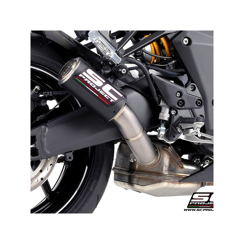 Silencieux SC Project CR-T Carbone K48A-T36CR Kawasaki Ninja 1100SX (2025-2026) | Moto Shop 35