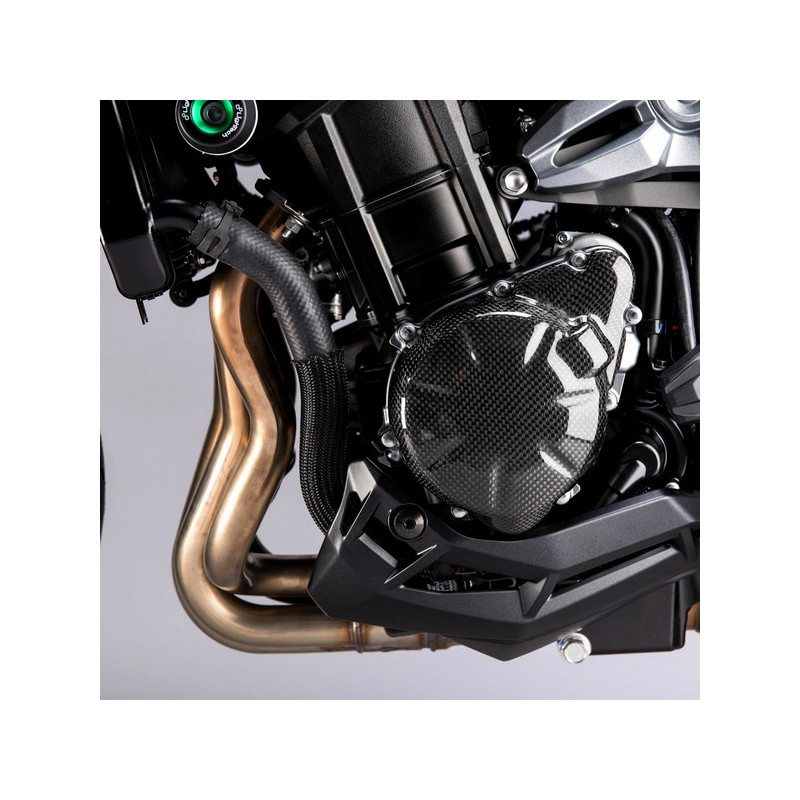 Pare-carter d'alternateur Carbone LighTech CARK8040 Kawasaki Z900 (2017-2026) | Moto Shop 35
