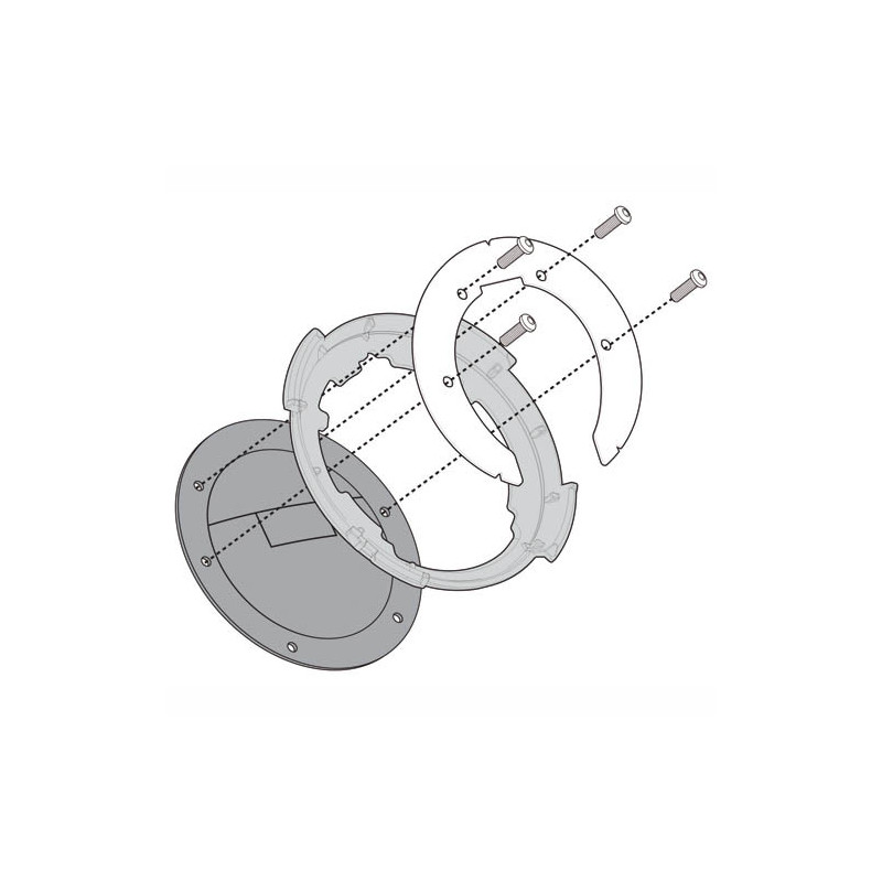 Bride de réservoir Tanklock GIVI BF04 | Moto Shop 35