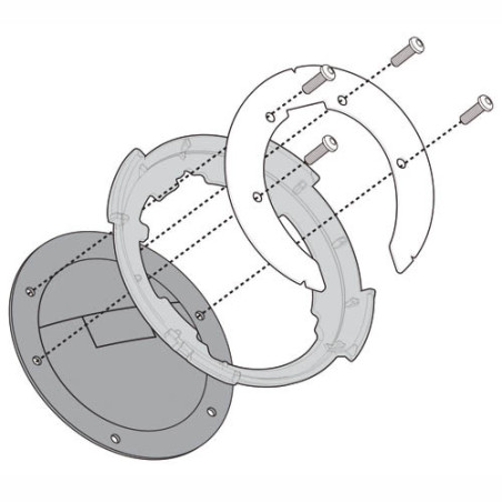 Bride de réservoir Tanklock GIVI BF04 | Moto Shop 35