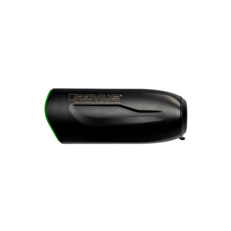 Silencieux sport Remus NXT noir/vert Kawasaki Ninja ZX-4R (+RR) (2024-2026) | Moto Shop 35