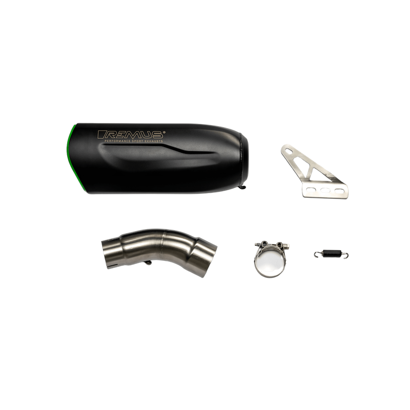 Silencieux sport Remus NXT noir/vert Kawasaki Ninja ZX-4R (+RR) (2024-2026) | Moto Shop 35