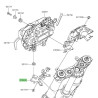 Support inférieur optique avant Kawasaki 230621522 | Moto Shop 35