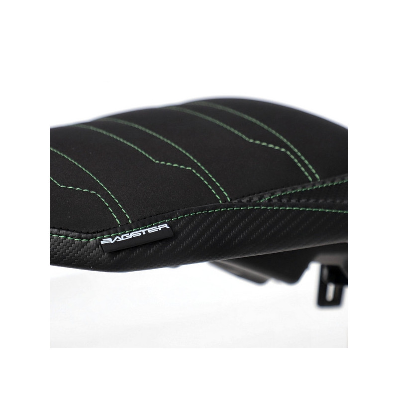 Selles confort Bagster SIT'N GO noir/vert Kawasaki Z650 S (2026-2027) | Moto Shop 35