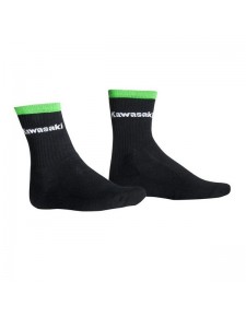 Chaussettes basses noires Kawasaki