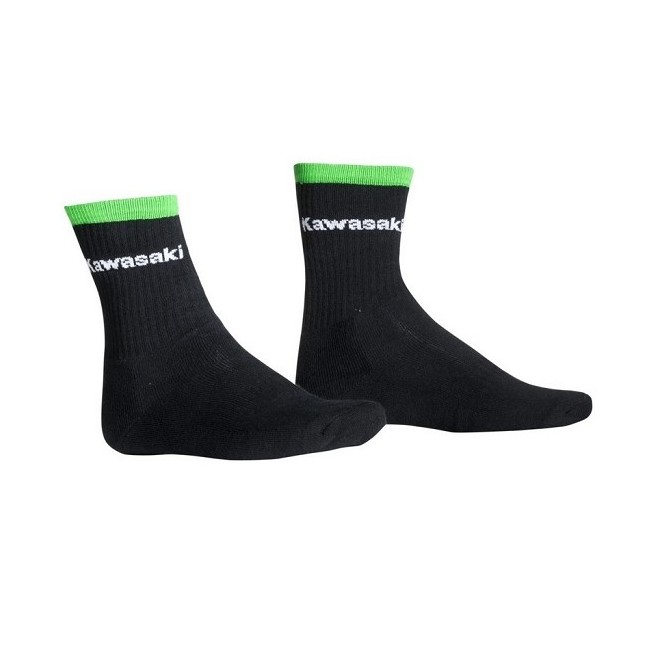 Chaussettes basses blanches Kawasaki