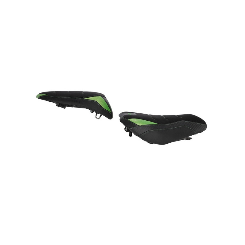 Selles confort Bagster SIT'N GO noir/vert Kawasaki Z900 (2020-2024) | Moto Shop 35