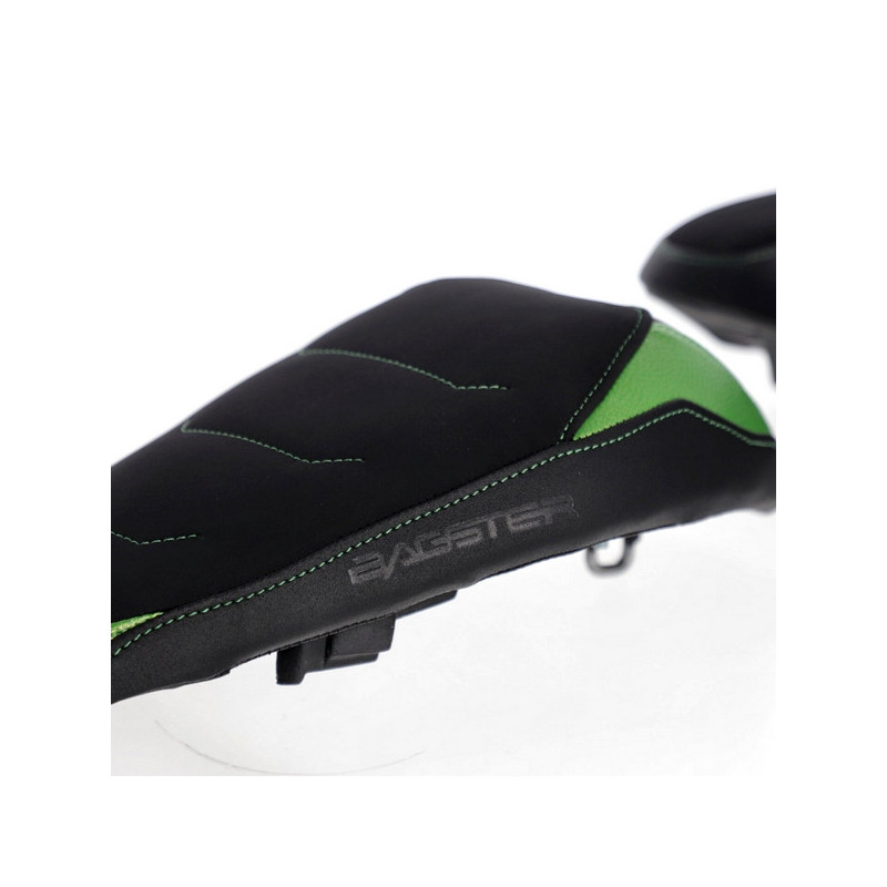 Selles confort Bagster SIT'N GO noir/vert Kawasaki Z900 (2020-2024) | Moto Shop 35