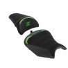 Selles confort Bagster SIT'N GO noir/vert  Kawasaki Z650 (2020-2025) | Moto Shop 35