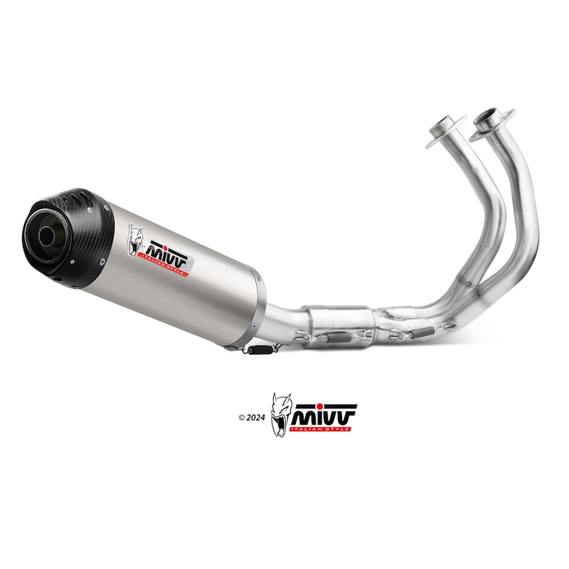 Ligne complète MIVV Oval Titane Kawasaki Z 650 S (2026-2027) | Moto Shop 35