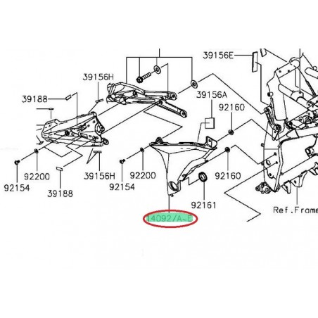 cache pivot gauche Z800 140920962660              