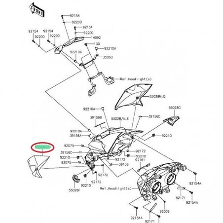 TETE DE FOURCHE SIDE GAU