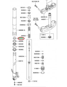 FOURCHE BAGUE FRICTION INFERIEUR 440650001