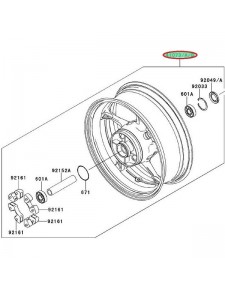 WHEEL-ASSY RR G.BLACK