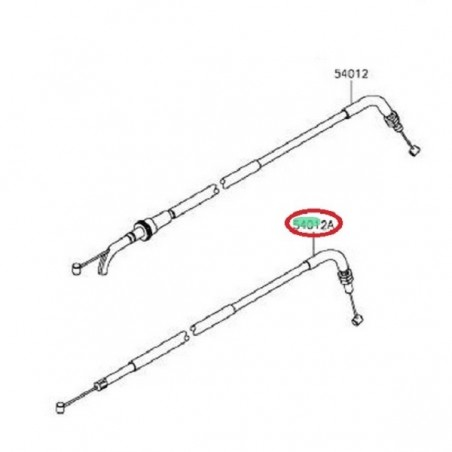 CABLE-THROTTLE RETURN